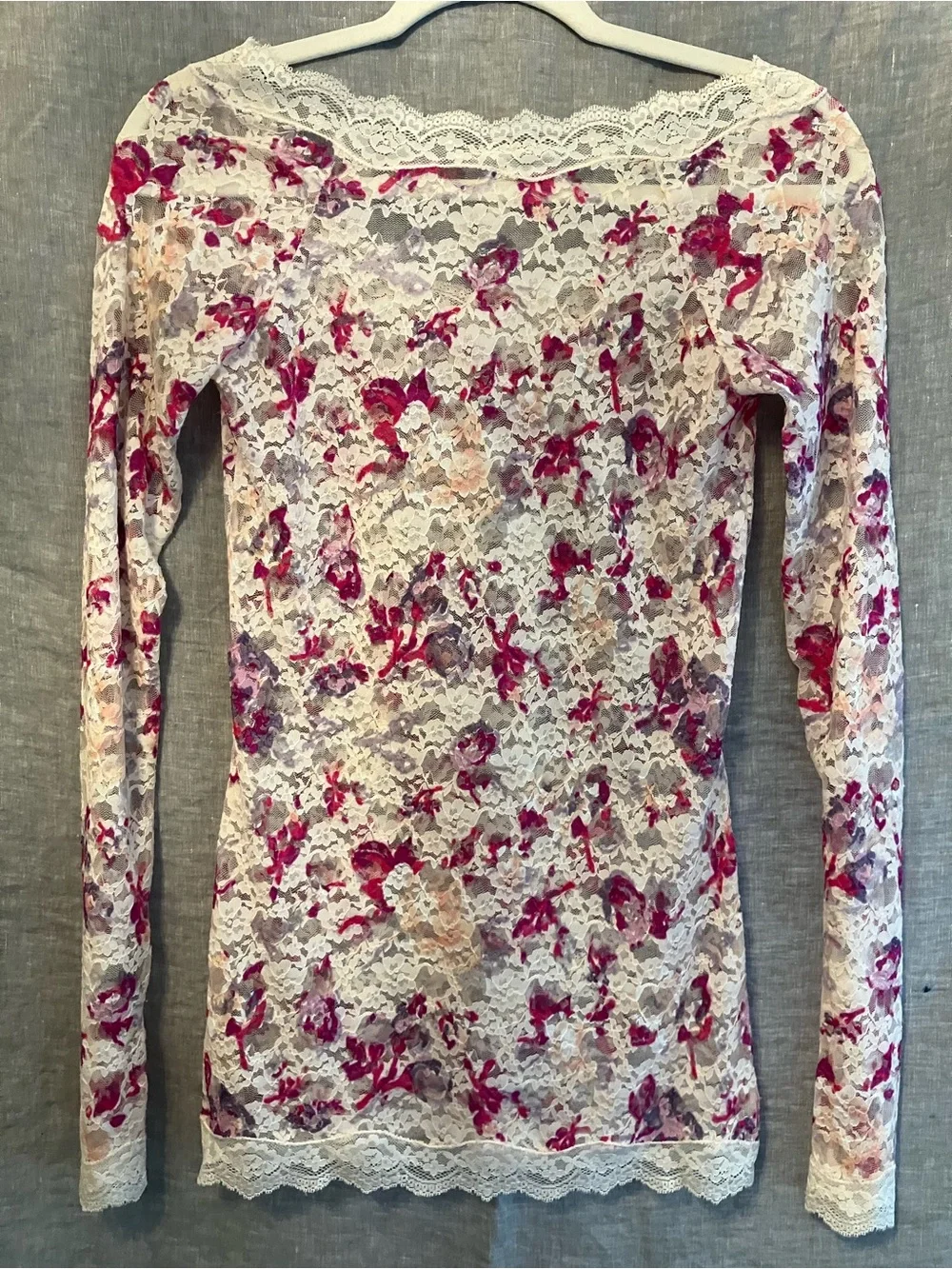 Free People Y2K Lace Layering Top